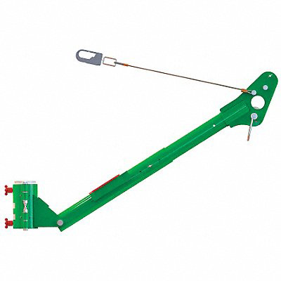 Confined Space Davit Arm Green