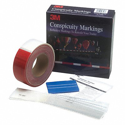 Conspicuity Tape Kit Red/White 75Ft
