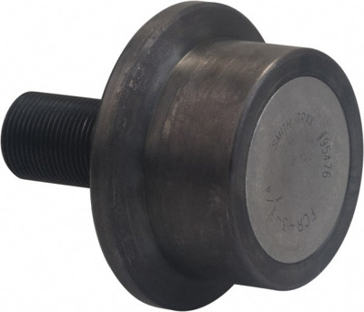 Flanged Yoke Roller: 150 mm Roller Dia, Carbon Steel