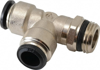 Push-To-Connect Tube to Universal Thread Tube Fitting: 1/2" Thread