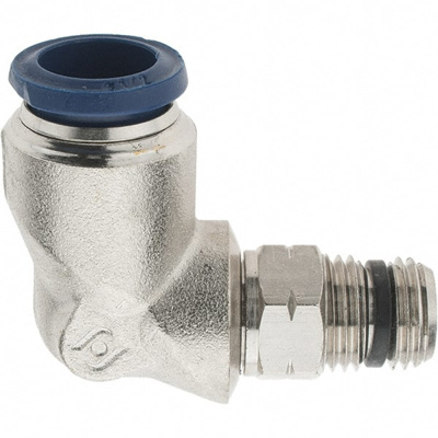 Push-To-Connect Tube to Male & Tube to Male NPTF Tube Fitting: 1/4" Thread, 1/2" OD