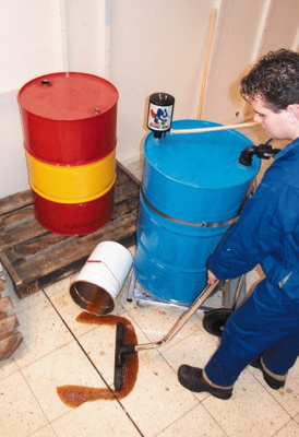 Explosion-Proof Cleaner: Air, 55 gal Capacity