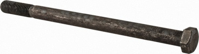 Hex Head Cap Screw: 5/8-11 x 9-1/2", Grade 8 Steel, Uncoated