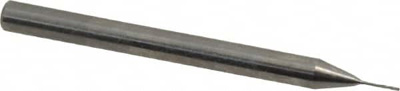 Chucking Reamer: 0.0125" Dia, 1-17/32" OAL, 3/64" Flute Length, Straight Shank, Solid Carbide
