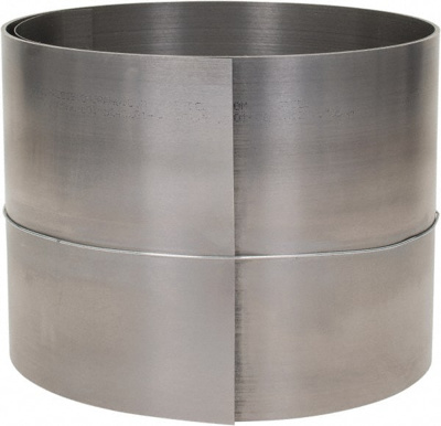 Shim Stock: 0.012'' Thick, 180'' Long, 6" Wide, Steel