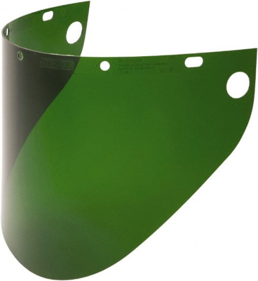 Face Shield Windows & Screens: Replacement Window, Green, 0.06" Thick