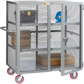 Lockers; Shelf Capacity: 2000lb ; Handle Type: Slide Latch ; Color: Gray ; Locking Mechanism: Padloc