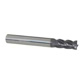 1/4", 1/2" LOC, 1/4" Shank Diam, 2" OAL, 4 Flute, Solid Carbide Square End Mill