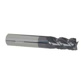 1/2" Diam 4-Flute 40&deg; Solid Carbide Square Roughing & Finishing End Mill