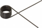 270&deg; Deflection Angle, 0.556" OD, 0.045" Wire Diam, 6-3/4 Coils, Torsion Spring