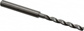 Jobber Length Drill Bit: 0.1575" Dia, 150 &deg;, Solid Carbide