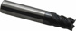 11/32", 1/2" LOC, 3/8" Shank Diam, 2" OAL, 5 Flute, Solid Carbide Square End Mill