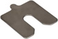 5 Piece, 3 Inch Long x 3 Inch Wide x 0.1 Inch Thick, Slotted Shim Stock
