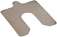 Metal Shim Stock; Type: Slotted Shim ; Material: Stainless Steel ; Thickness (Decimal Inch): 0.0100 