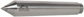 1.231" Head Diam, Carbide-Tipped Steel Standard Point Solid Dead Center