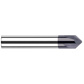 Chamfer Mill: 4 Flutes, Solid Carbide