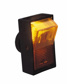 Automotive Switches; Switch Type: Jumbo Glow Rocker Switch ; Sequence: On-Off ; Amperage: 16 A ; Vol