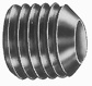 Set Screw: 1-8 x 1-1/4", Cup Point, Alloy Steel, Grade ASTM F912