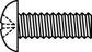 Machine Screw: #2-56 x 1/2", Round Head, Phillips