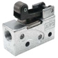 Mechanically Operated Valve: 3-Way, Short Hinge Roller Lever Actuator, 1/8" Inlet, 2 Position